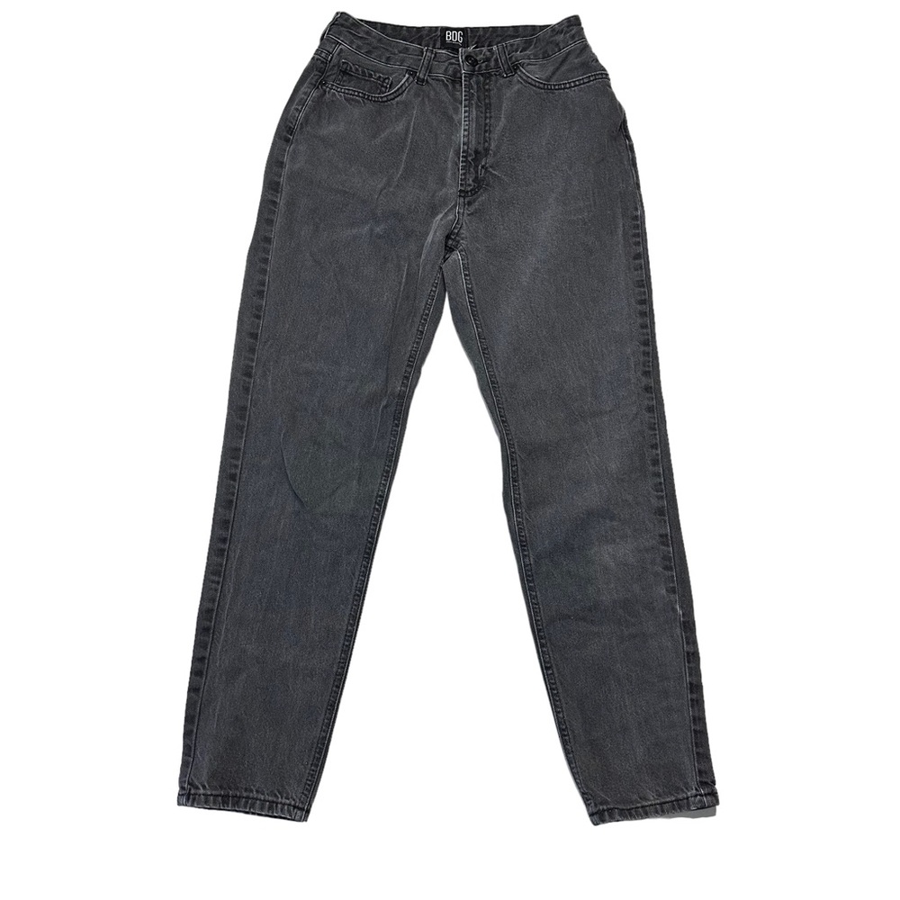 BDG Urban Outfitters Black Mom High Rise Straight Leg Jeans 27